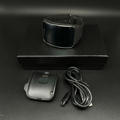 Samsung Galaxy Gear S SM-R750A Curved Super AMOLED Smart Watch -Universal  strap