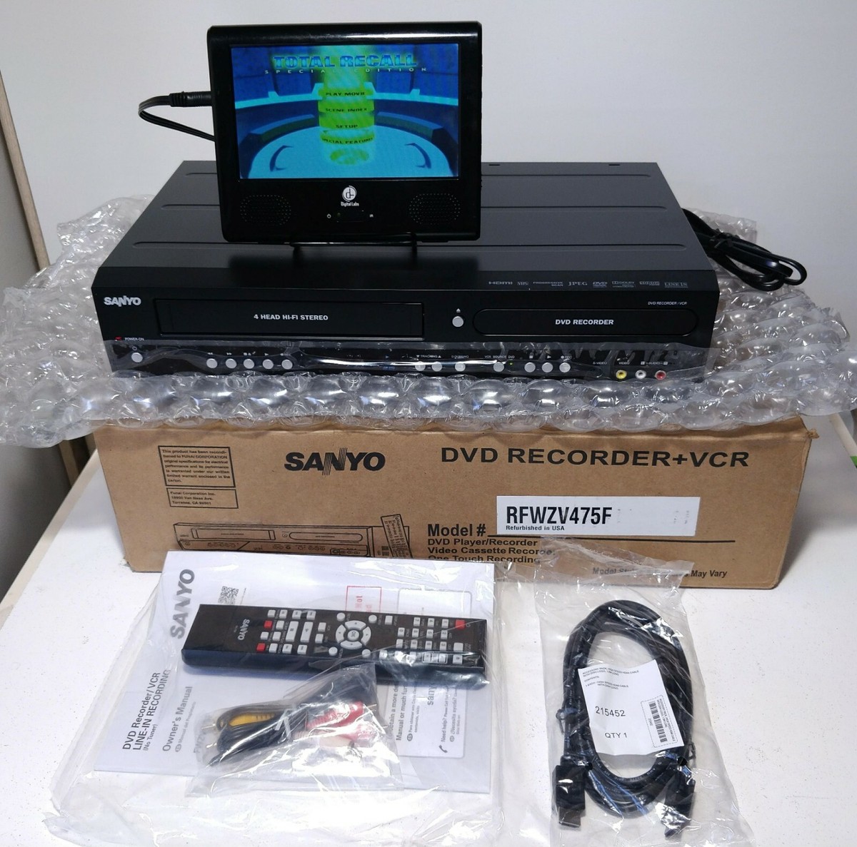 Refurbished VCR / VHS Player (Special Item)