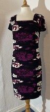 Roman Size 14 Dress Purple Lined Elegant Party Evening Work Zip 1018