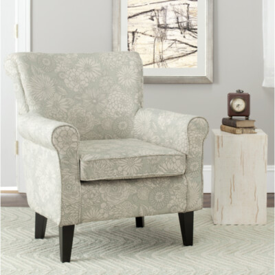 SAFAVIEH Hazina Club Chair | Dusty / Sage |