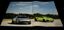 ASTON MARTIN VANTAGE SPORTS CAR  2018 ADVERTISEMENT BEAUTIFUL WON'T BE TAMED