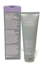 NIB MARY KAY TIMEWISE AGE MINIMIZE 3D NIGHT CREAM COMBINATION TO OILY