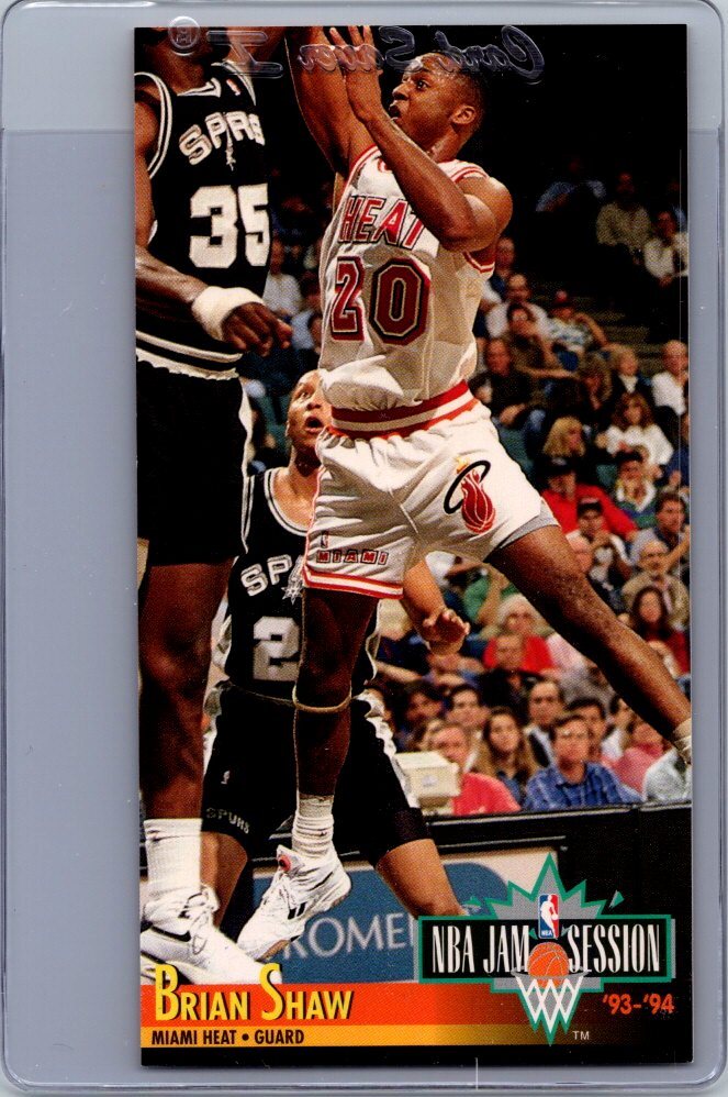 1993-94 Jam Session #117 Brian Shaw base