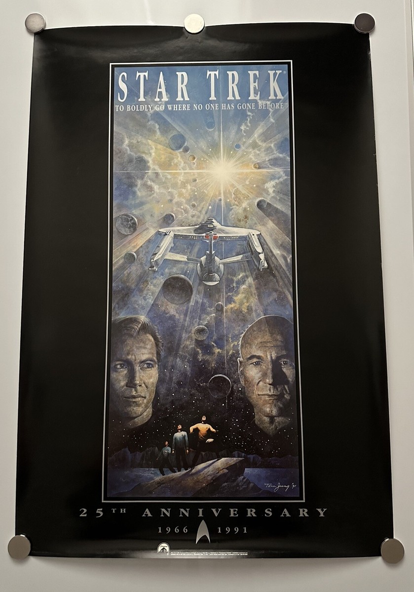 STAR TREK anniversary art work ポスター STAR TREK anniversary art work ポスター