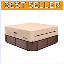 Customizable 86" x 86" Heavy Duty Hot Tub Cover - All-Weather Protection