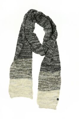 ECHO 240596 Womens Color Block Shawl Scarf Gray/Black One Size (7 x 100)