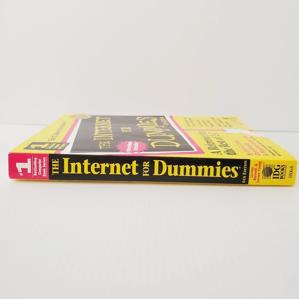 The Internet For Dummies 6th Edition Paperback Book Guide Computer Tip Reference - Image 3 of 4