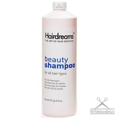 HAIRDREAMS Beauty Shampoo 1000ml + für alle Haare Haarverlängerung Extensions 