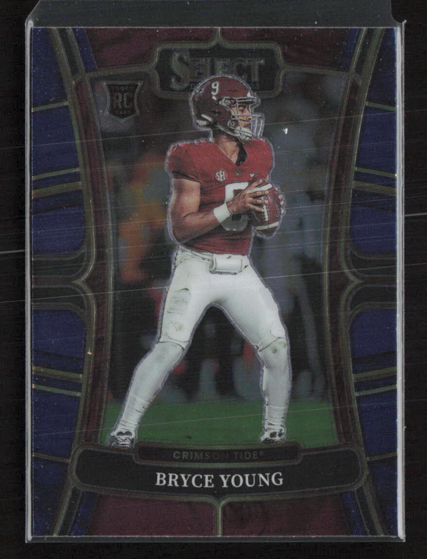 2023 Panini Select Draft Picks #1 Bryce Young Blue Retail