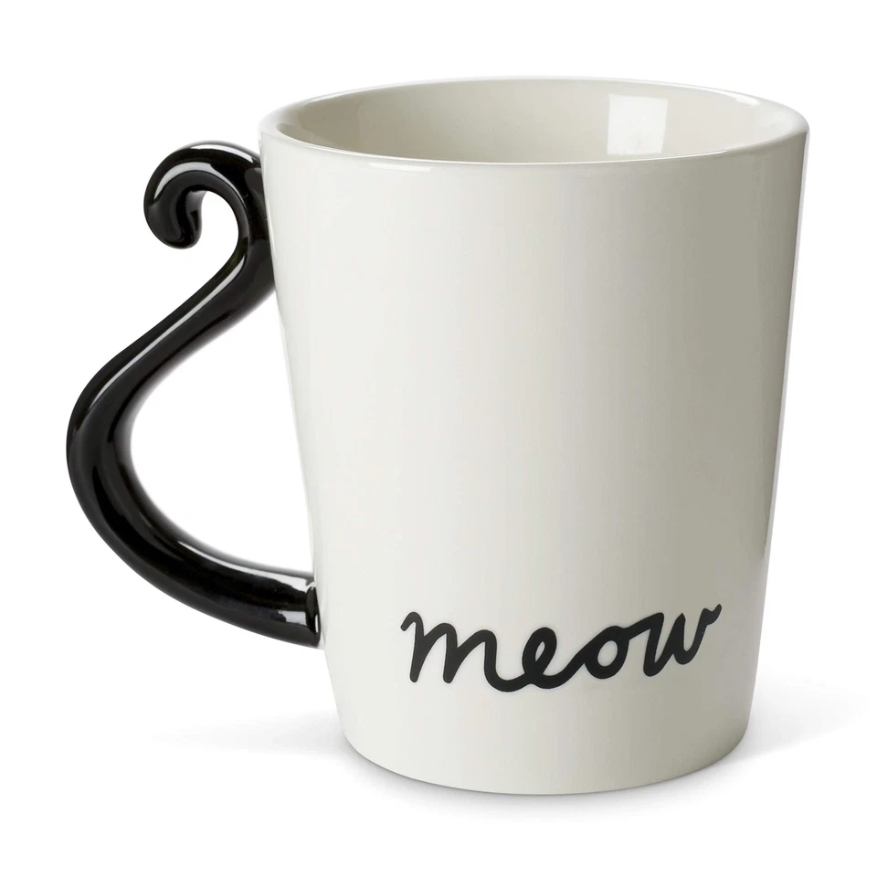 VOTUM White Ceramic Coffee Mug or Tea Mugs: Animal Shaped Coffee Mugs with Ha... - Image 2 of 4