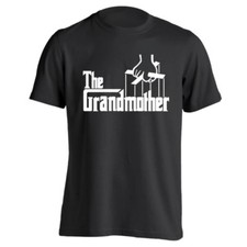 The Grandmother New Baby Mother Grandma Nana Gift Black Basic Men's T-Shirt