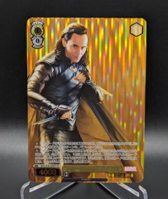 Marvel MAR/SE40-004IFP IFP Loki Weiss Schwarz Japanese NM Holo Card