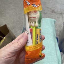 Pez  Dspenser  Slimy Sid Halloween Ghost New In Sealed Package Free Shippiong