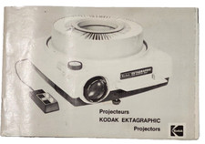 Kodak Ektagraphic Projectors Operating Manual In English and French