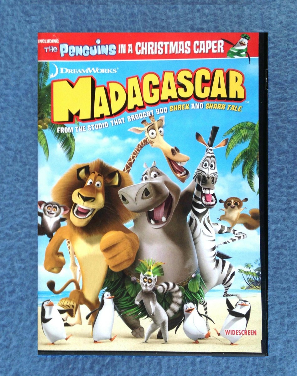 DCI☆DVD☆2005 DVD MADAGASCAR WITH PENGUINS IN A CHRISTMAS CAPER FUN FOR THE