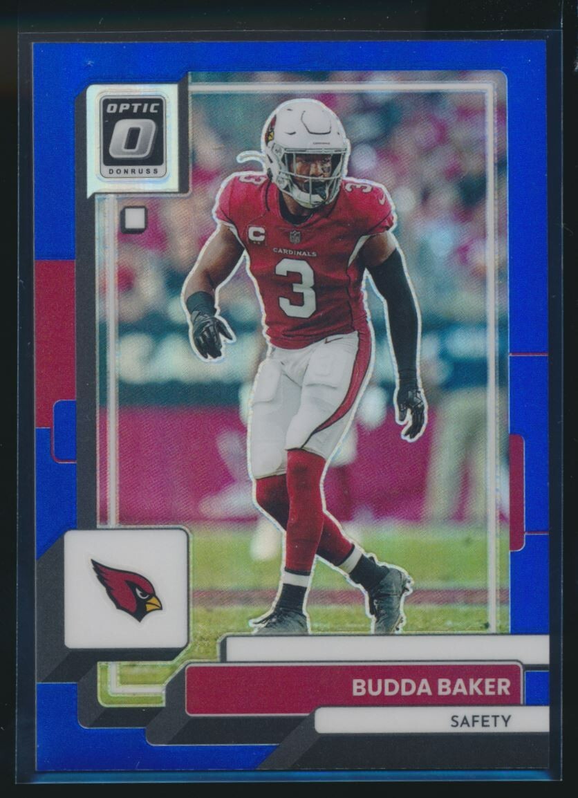 2022 Panini Donruss Optic Blue #5 Budda Baker /179 Arizona Cardinals
