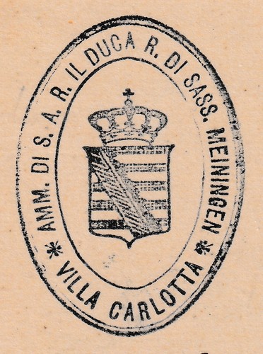 ITALIEN 1914 König Viktor Emanuel III 10 Cmi rot auf rahmfarben Kab.-GA-Postkar - Bild 4 von 6