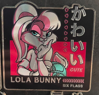Six Flags Magic Mountain Exclusive Looney Tunes Lola Bunny Magnet New