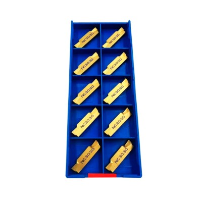 10Pcs MGMN300-M NC3030 CNC Grooving Parting Cut-Off Carbide Inserts 3mm