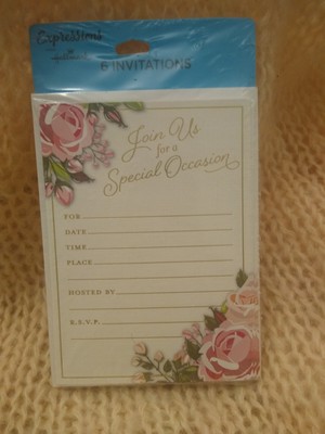 Vintage NWT Hallmark Expressions, 6 Invitations. For A Special Occasion.