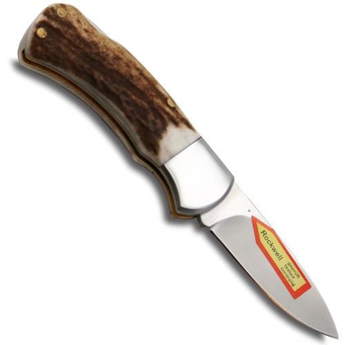 Puma SGB 4-Star Mini Taschenmesser Hirschhorngriff Klappmesser Klingenlänge 55mm - Bild 3 von 4