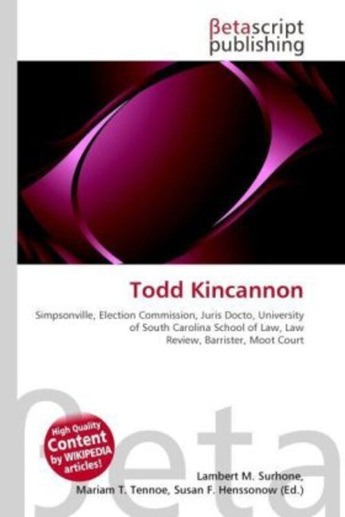 Thumbnail - Todd Kincannon Lambert M. Surhone (u. A.) Taschenbuch Englisch Ean