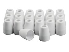 PT-31 Plasma Cutting Torch Ceramic Cups 18204 20pcs 18204 Shield Cup 20pk