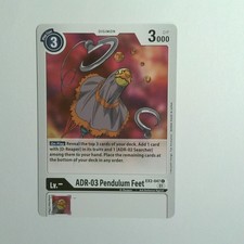 Digimon CCG Digital Hazard ADR-03 Pendulum Feet EX2-047C