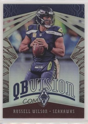 2018 Panini Phoenix QB Vision Red 4/299 Russell Wilson #8 uk2