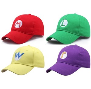 Super Mario Baseball Cap Schirm Mütze Freizeit Fasching Karneval 
