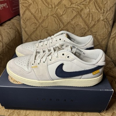 Size 10.5 - Air Jordan 1 KO Low Union LA Sail Neutral Grey-Muslim- DZ4864 100