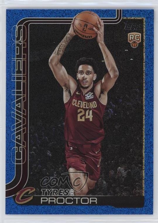 2025-26 Topps Blue Sandglitter Tyrese Proctor #250 1p0e