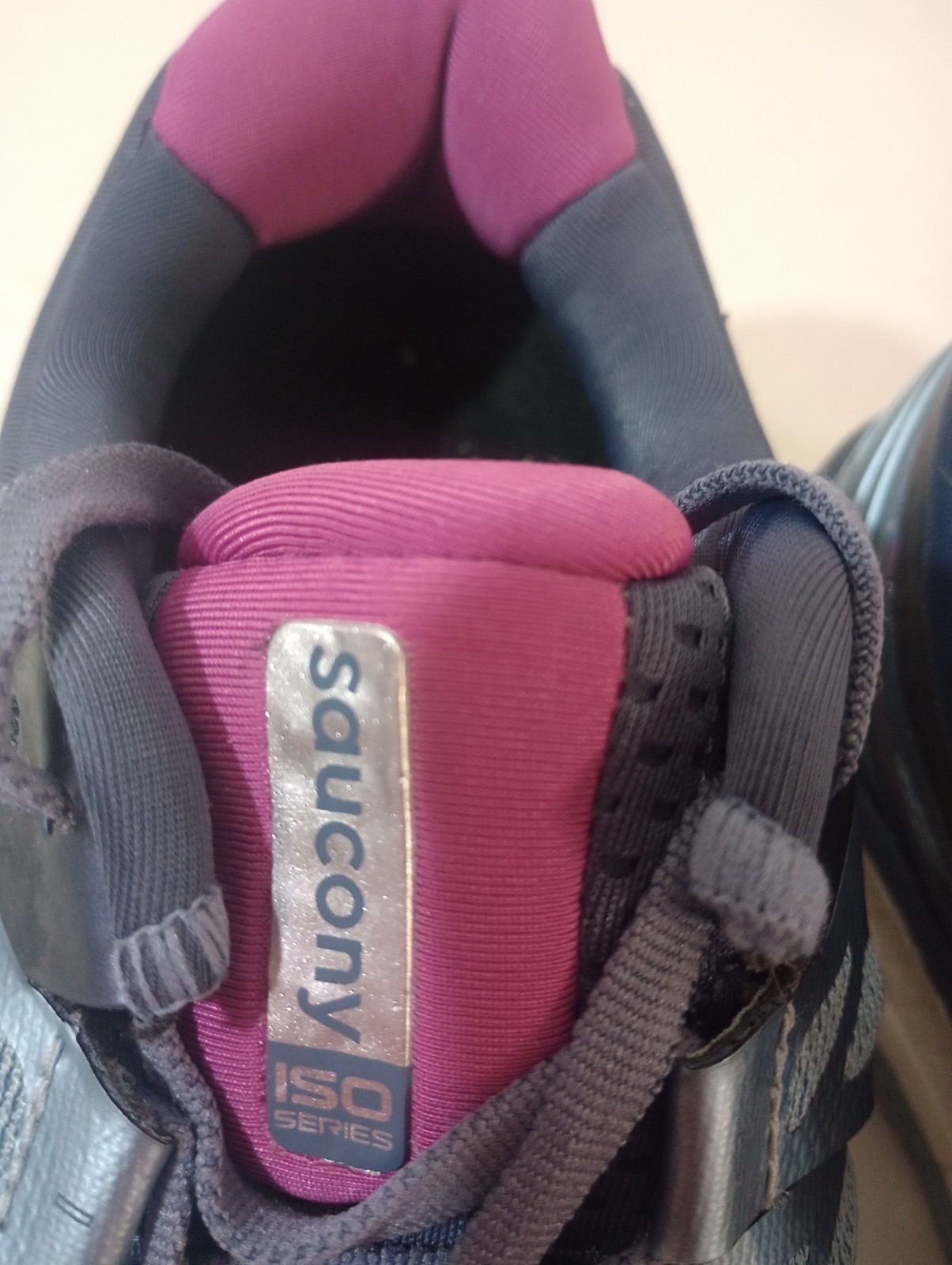 Saucony Triumph ISO Series Everun Women's Shoes  Gray Purple thumbnail 5