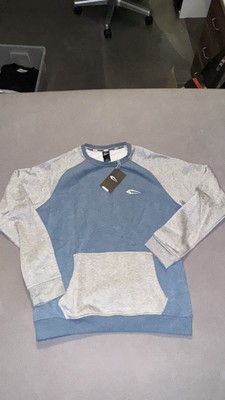 Smilodox Sweater, Größe XL, grau/blau, Oversized fit