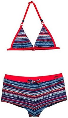 Protest Girls' Swim Trunks ANGELI, Blue/Fuchsia, 140