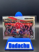 2024-25 Select Premier League Snapshots Silver Prizm Bruno Fernandes #20