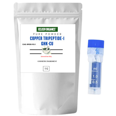 Pure Copper Tripeptide-1 GHK-Cu (Blue) 1g Powder, Ships From Canada