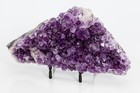 Amethyst Quartz Crystal Cluster Geode Cathedral Decor Brazil 3.61 lbs H1585 — photo 3