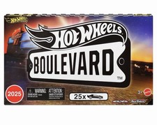 2025 Hot Wheels Boulevard 25 Car Factory Set New In Box Unsealed 1:64 Scale
