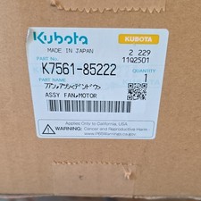 Kubota Assy Fan Motor