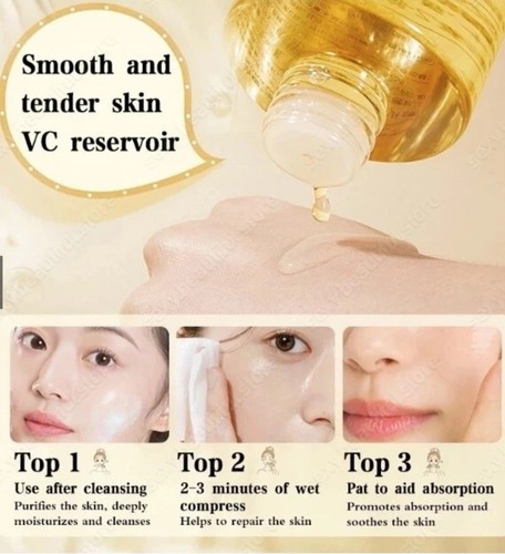 KYINEA VC Toner Balancing Water & Oil Moisturizing Brightening Skin Toner 500ml - Picture 6 of 10
