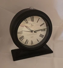 Tabletop alarm clock Battery clock traditional decor style Firstime Manufactory