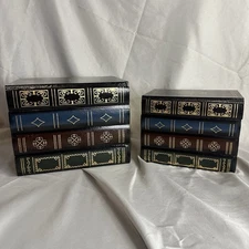 Secret Storage Decorative Book Boxes Wooden Decorations Trinket Jewelry 2 Pc