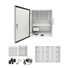 NEMA Outdoor Electrical Enclosure – Heavy-Duty Cold-Rolled Steel, IP65 Wat