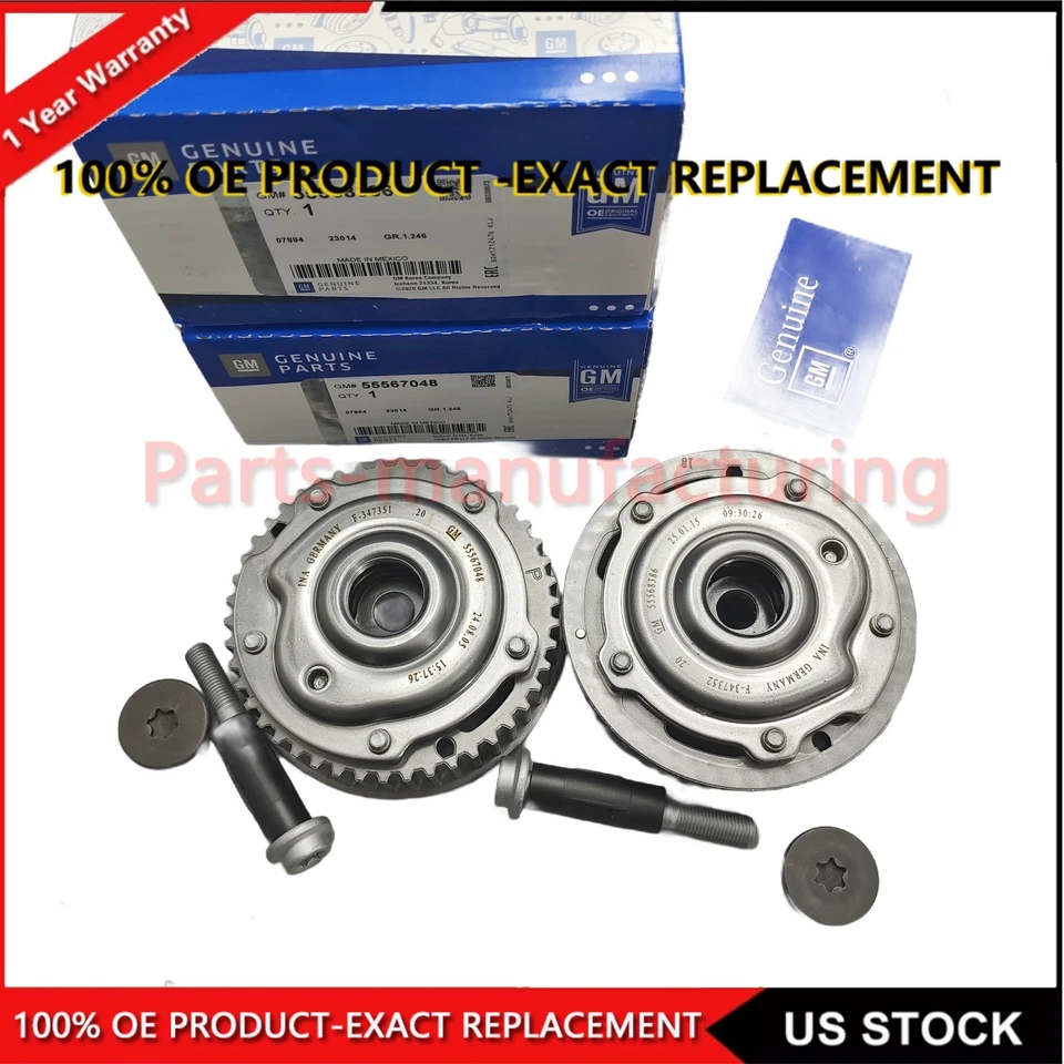 Timing Belt Kit VVT Sprocket for 2010-18 Chevrolet Aveo Sonic Cruze 1.6L 1.8L US — 第 4/4 张图片