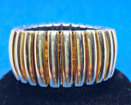 Vtg Goldtone Expansion Bangle Bracelet, Unbranded