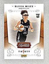 2026 Panini Instant WNBA Olivia Miles ROOKIE TIMELESS TREASURES SP Lynx #16 RC