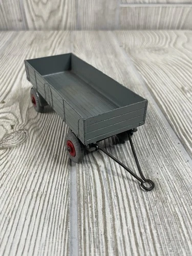 VTG Dinky Meccano Supertoys #551 Diecast Farm Stake Trailer Gray Made in England
