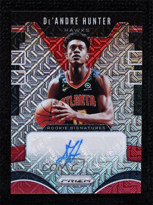 2019-20 Panini Prizm Rookie Signatures Mojo 11/25 De'Andre Hunter Auto RC kq9