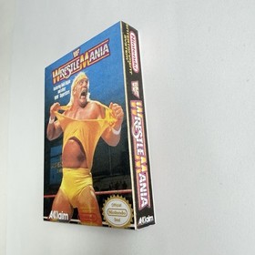 Calamita frigorifero scatola gioco Nintendo NES retr&ograve; vintage 3D WWF Wrestlemania